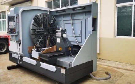 CNC Lathe Facing Machine